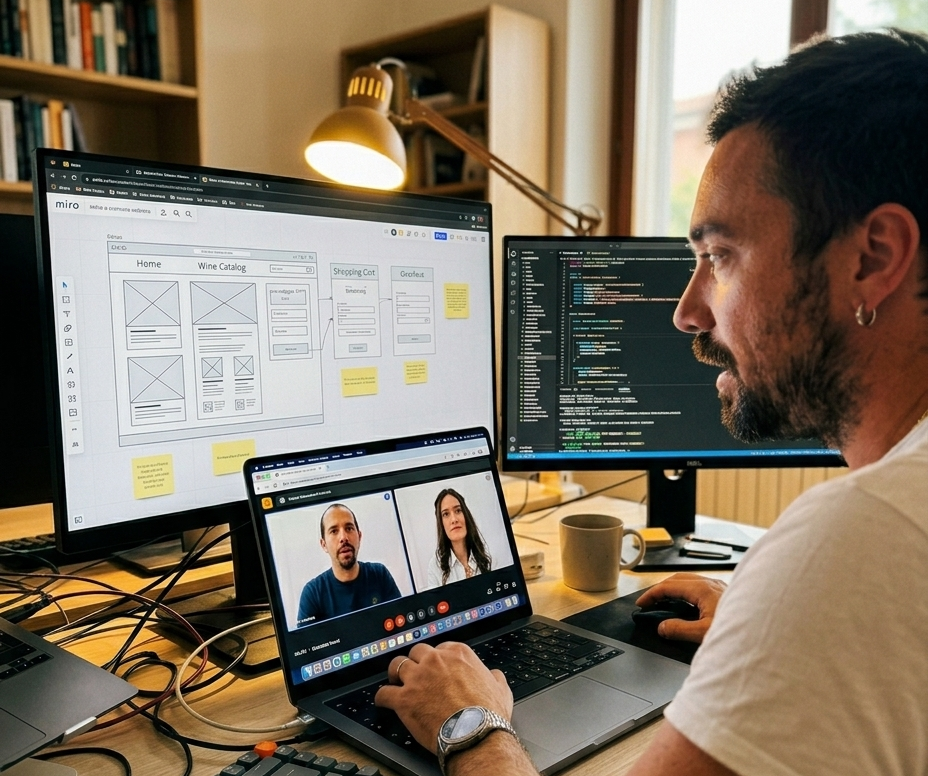 Siti web<br>& software